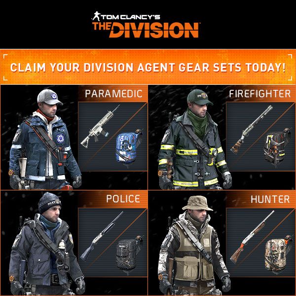 The Division'da ücretsiz kıyafet ister misiniz?