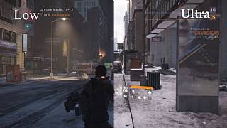 The Division'ın PC sürümünden Low vs. Ultra karşılaştırması!