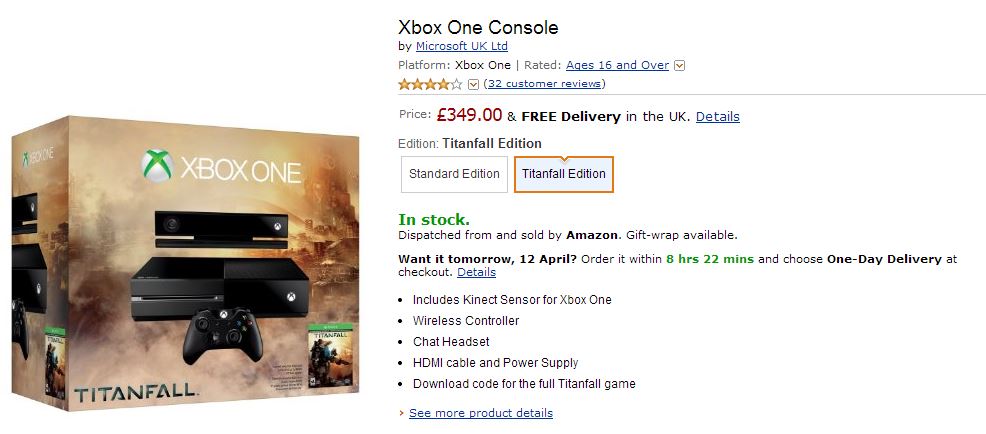 Titanfall Xbox One paketinin fiyatı düştü!