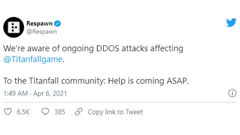 Titanfall sunucuları DDOS saldırısı altında