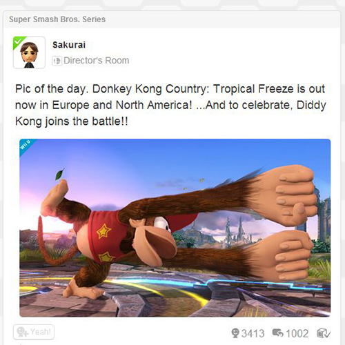 Diddy Kong da onaylandı!