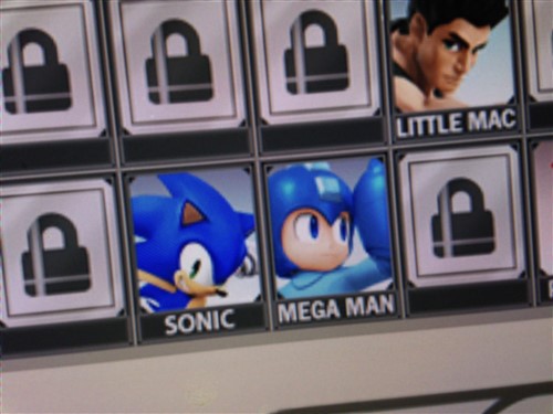 Super Smash Bros'un karakter seçme ekranı