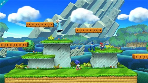 Super Smash Bros.'ta Mario arenası