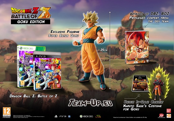 Dragon Ball Z: Battle of Z'e özel paket var