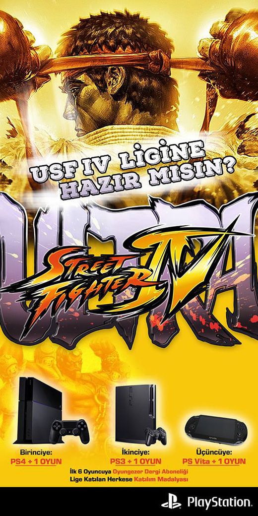 Oyungezer, ödüllü Ultra Street Fighter IV turnuvasına düzenliyor!
