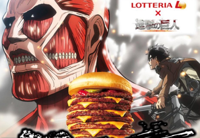 Titan'lı hamburger yemek ister misiniz?
