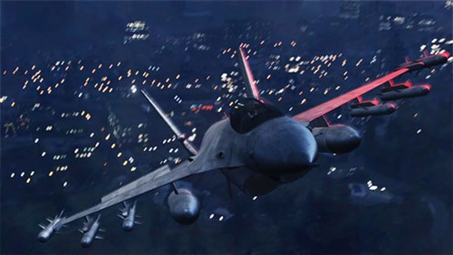 GTA Online'da görebileceğiniz en "artistik" uçak sürüşü