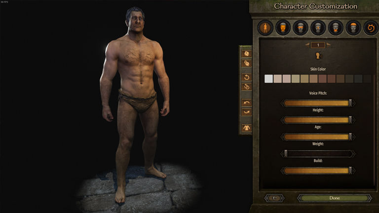 Detailed Character Creation