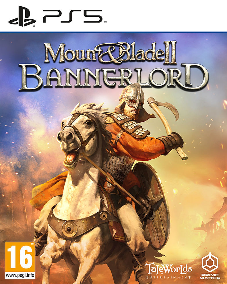 Bannerlord PS5 sürümünün kutu görseli