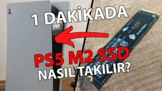 PS5 M2 SSD nasıl takılır?