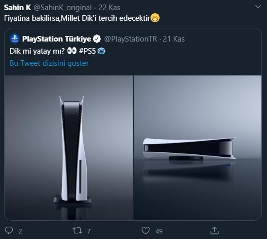 Şahin K'dan Playstation 5 Türkiye Fiyatı Çıkışı