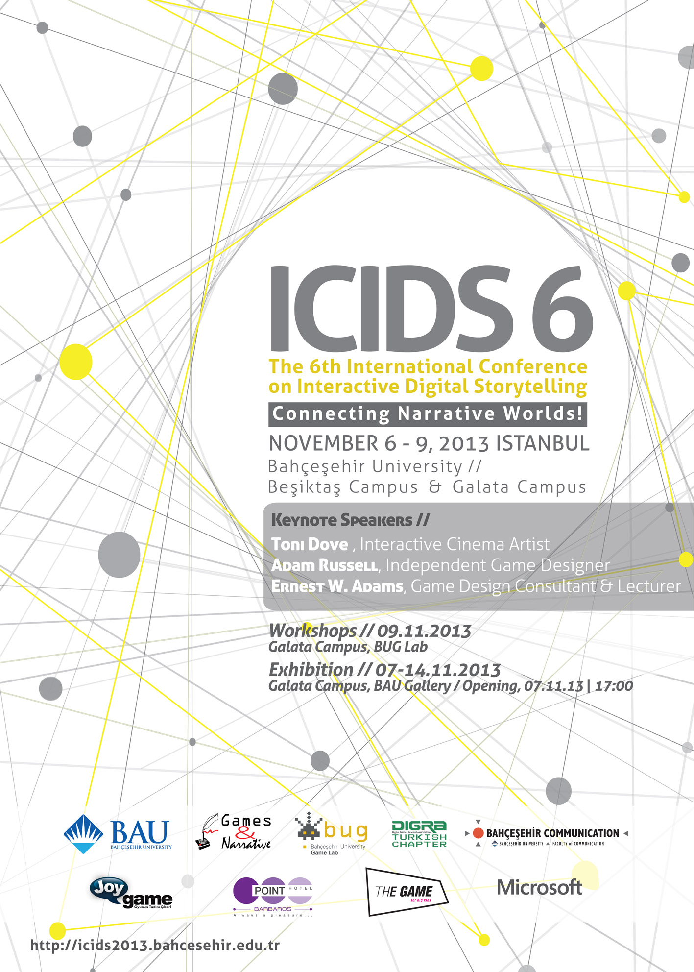 ICIDS ile İnteraktif Dijital Anlatılar Zamanı!