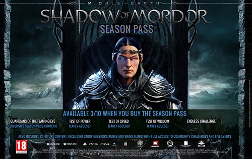 Shadow of Mordor için Season Pass duyuruldu