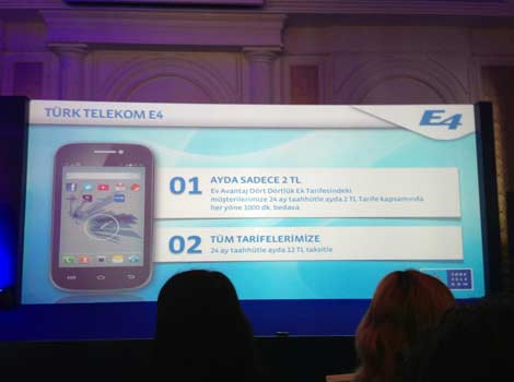Türk Telekom'dan akıllı ev telefonu E4