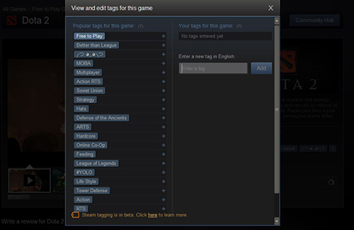 Steam'in etiketleme sistemi Trolleniyor!