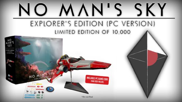 No Man's Sky Explorer's Edition kutu içeriği!