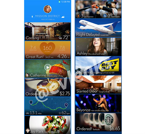 Samsung Galaxy S5'in menü resimleri mi sızdı?