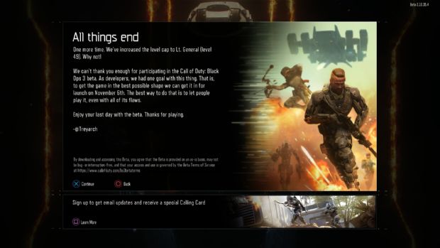 CoD: Black Ops III Beta için son güne girildi