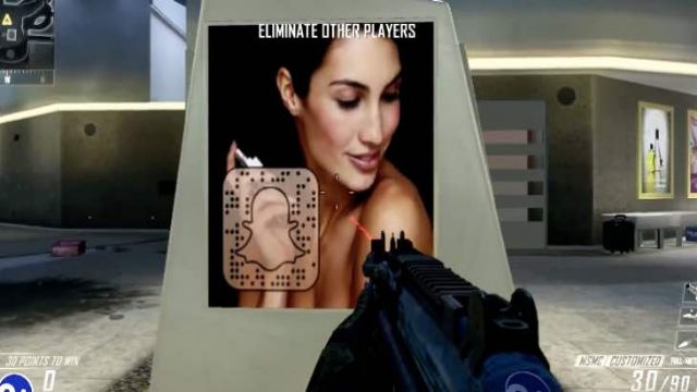 Call of Duty Black Ops 2'de gizli SnapChat linki