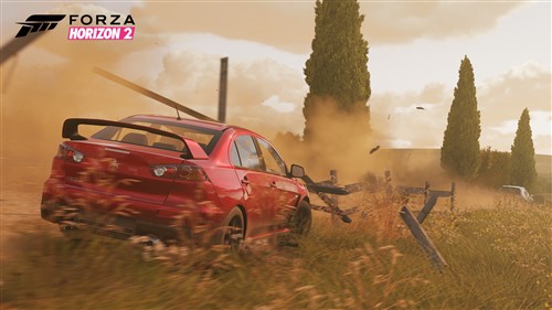 Forza Horizon 2'de off-road deneyimi ve uçak kovalamak