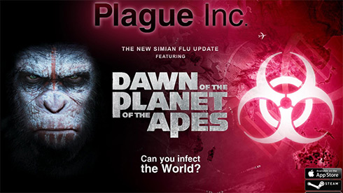 Plague Inc'de gorillerin zekası artıyor ve ortalık karışıyor