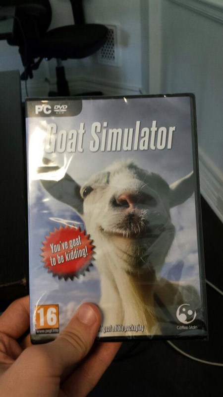 Kutulu Goat Simulator göründü