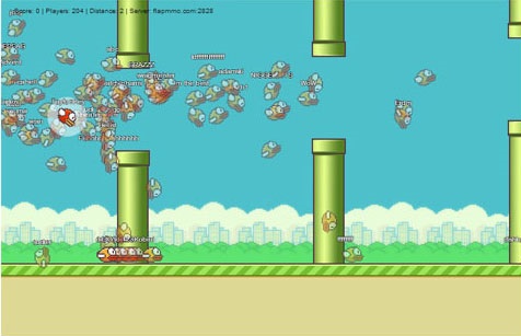 Flappy Bird'ün MMO'su çıktı!