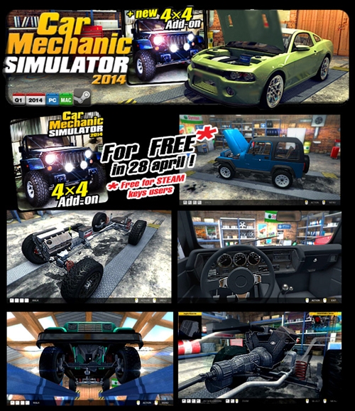 Car Mechanic Simulator 2014'ün DLC'si de Türkçe!