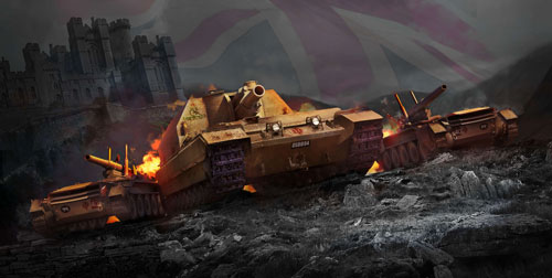 World of Tanks: X360 Edition'da kraliyet topçuları