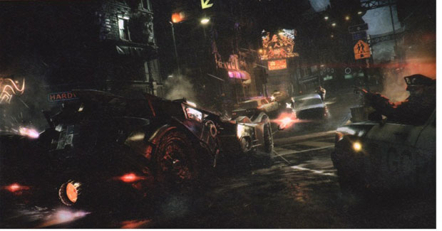 Batman: Arkham Knight için 5 yeni ekran görüntüsü paylaşıldı