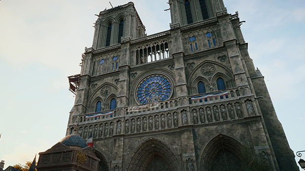 Assassin's Creed: Unity'deki Notre Dame, gerçeği ile aynı değil