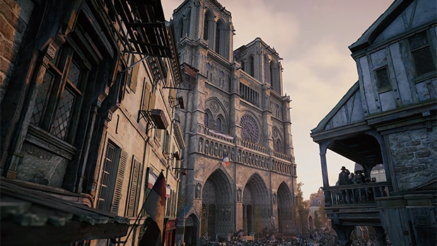 Assassin's Creed: Unity'deki Notre Dame, gerçeği ile aynı değil