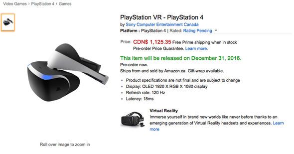 PlayStation VR'ın sızdırılan fiyatı dudak uçuklattı